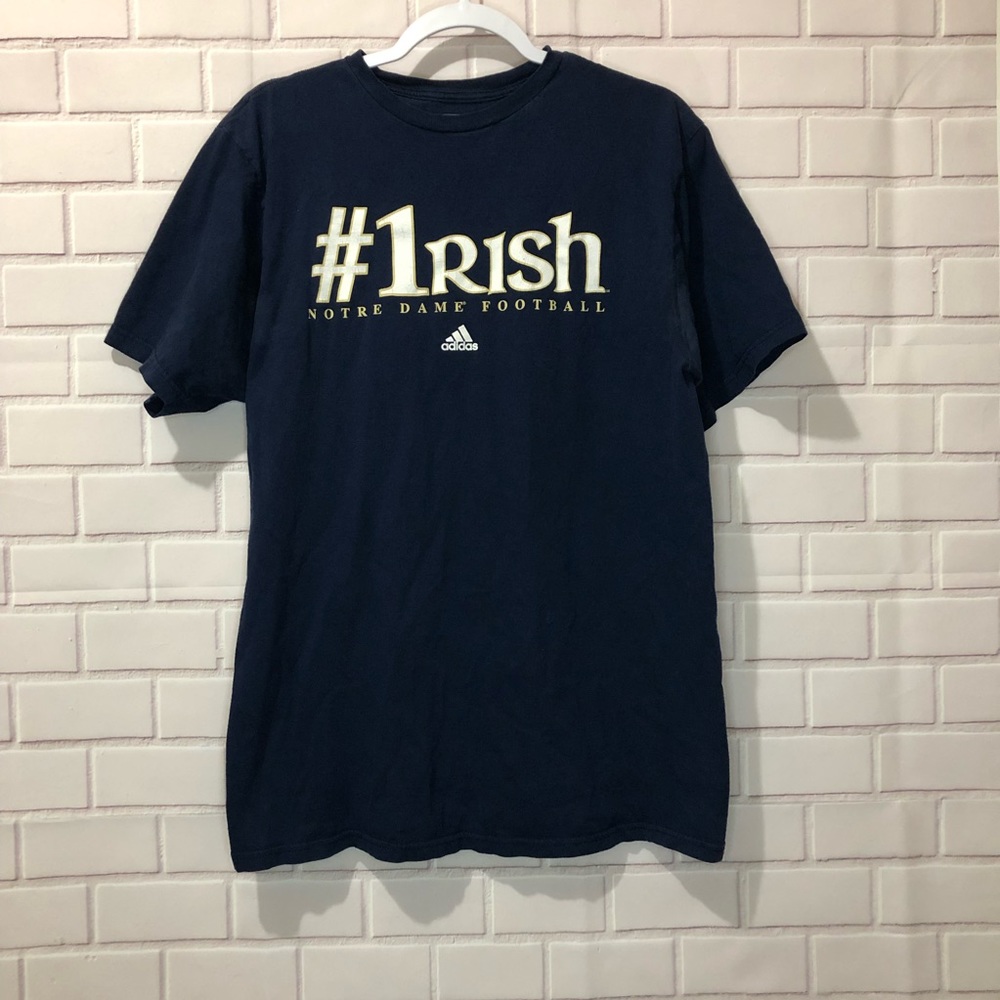 #1rish Notre Dame football shirt